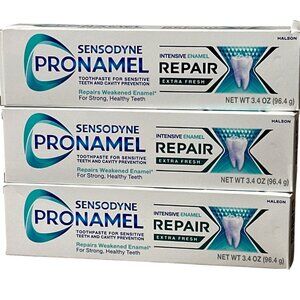 3X- Sensodyne Pronamel Intensive Enamel Repair Extra Fresh Toothpaste 3.4 Oz